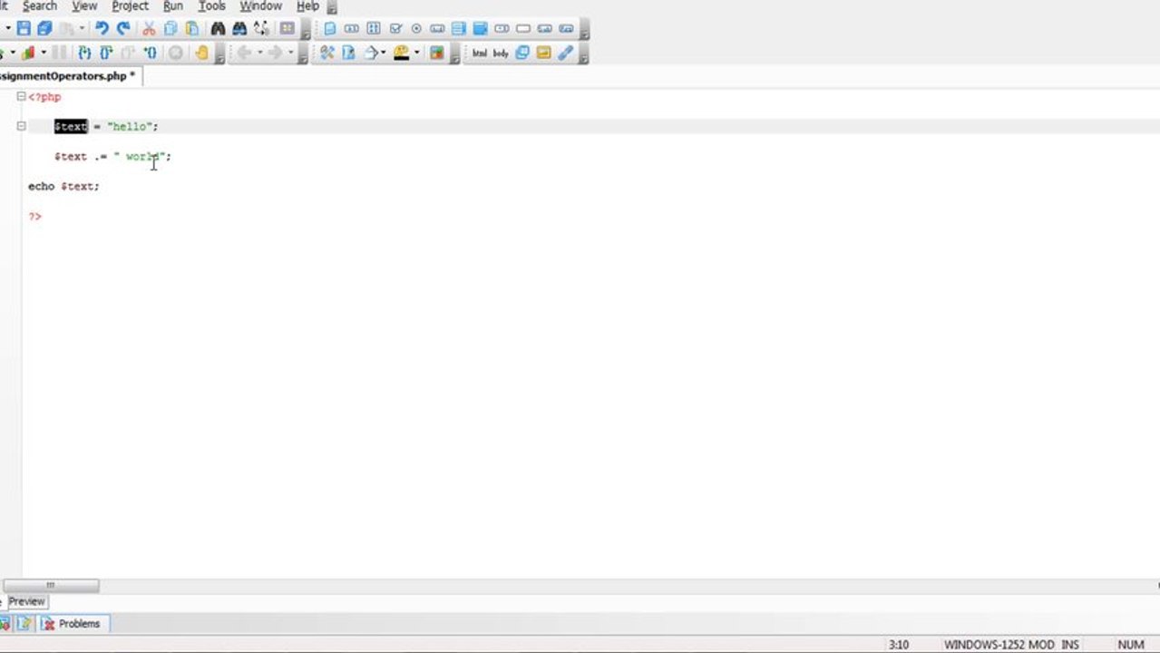 PHP Tutorial Urdu - 18 - Assignment Operators F...