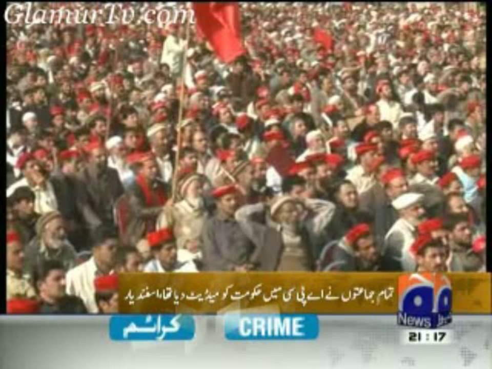 Geo News 9 o’clock 26 January 2014 in High Quality Video By GlamurTv
