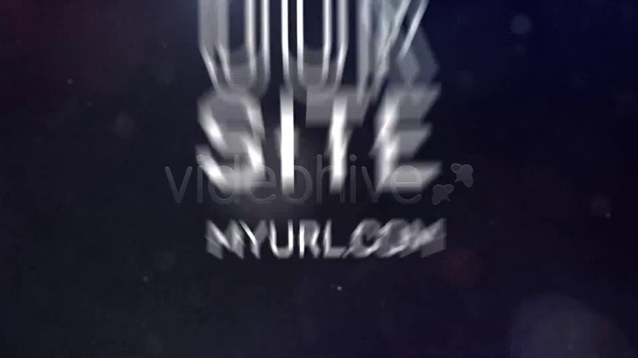 Kinetic Text With Particles - After Effects Template