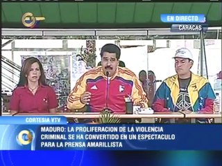 Maduro asegura que el "modelo cultural de hace 40 años" es causal de la violencia de hoy