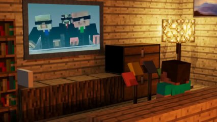[Minecraft]Uma Normal Noite - Animation