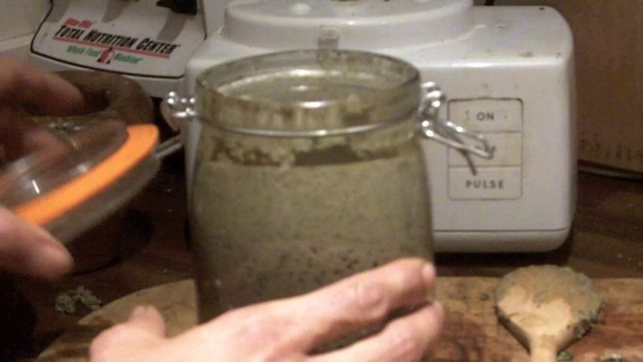 Raw vegan hemp sun dried tomato pesto