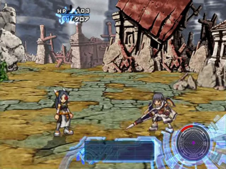 Ar tonelico 2 Sekai ni Hibiku Shoujo Tachi no Metafalica Gameplay HD 1080p PS2