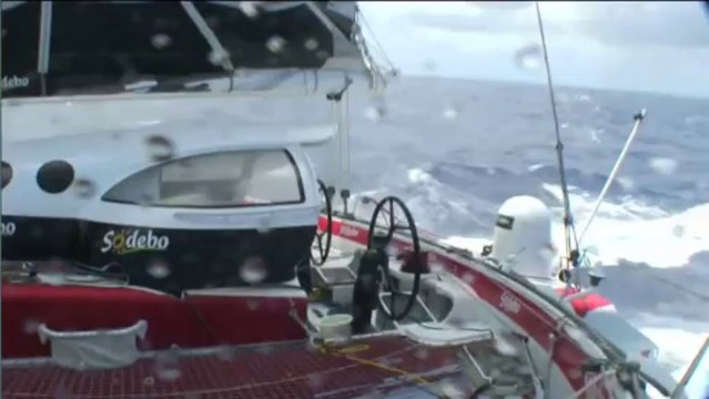 Sodebo - Tour du Monde 2014 : A pleine vitesse à bord de Sodebo avec Thomas Coville