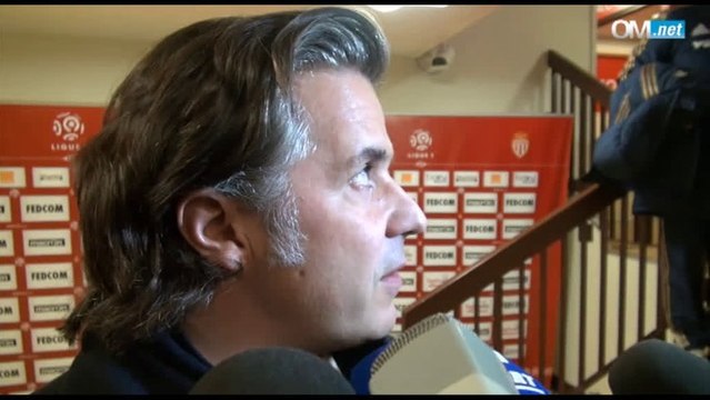 Monaco 2-0 OM: la réaction de Vincent Labrune