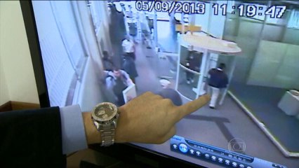 ladrões levam dinheiro de banco na base da conversa afiada