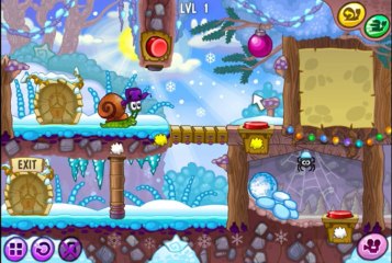Snail Bob 6 Winter Story level 1