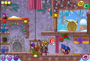 Snail Bob 6 Winter Story level 9