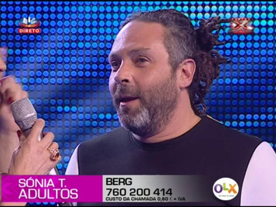 Berg cantou o tema "Take On Me" de A-ha