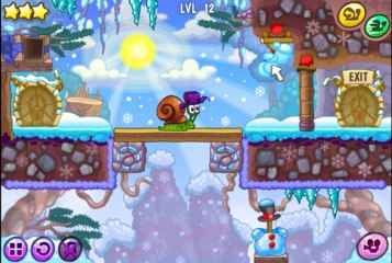 Snail Bob 6 Winter Story level 12