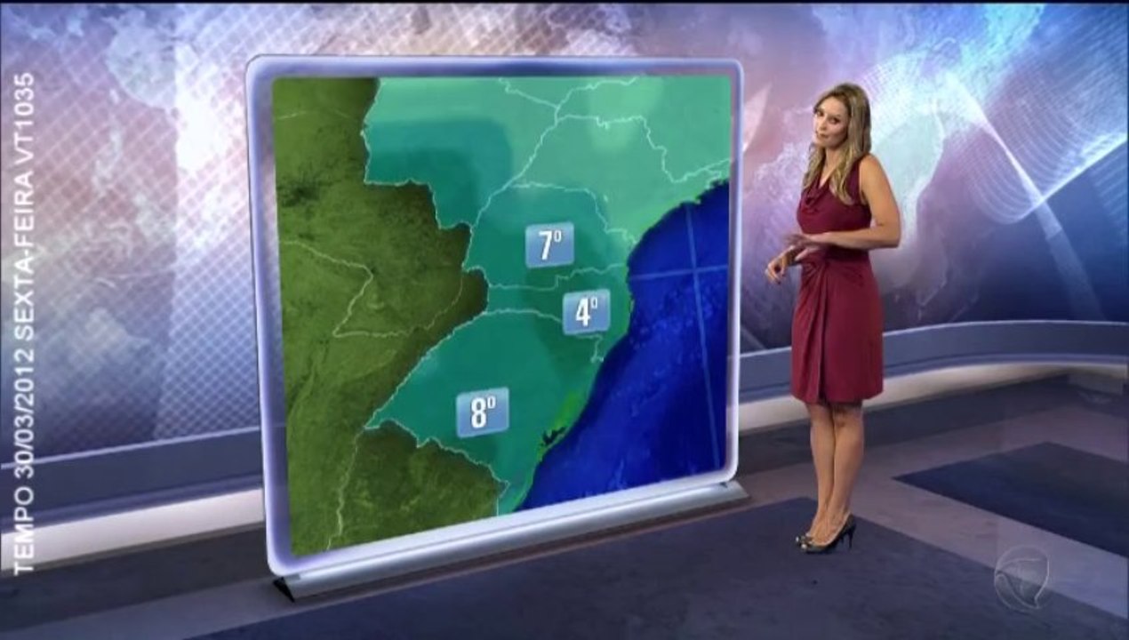20120330 PREVISÃO DO TEMPO PARA 30/03/2012 SEXTA-FEIRA COM PATRÍCIA COSTA
