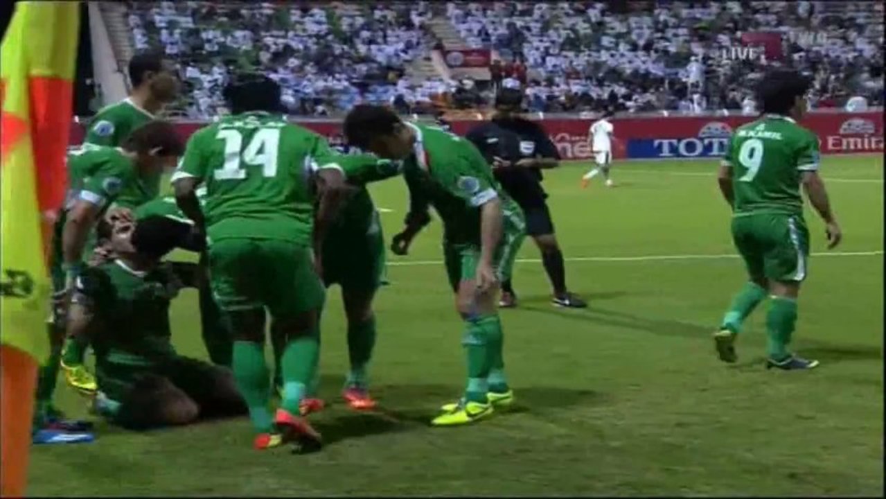 هدف نهائي اسيا عالسعودية بقدم مهند مبرووك للعراق