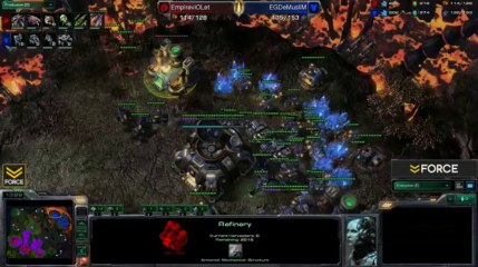 StarCraft 2 - viOLet [Z] vs DeMusliM [T] G4 (Commentary)