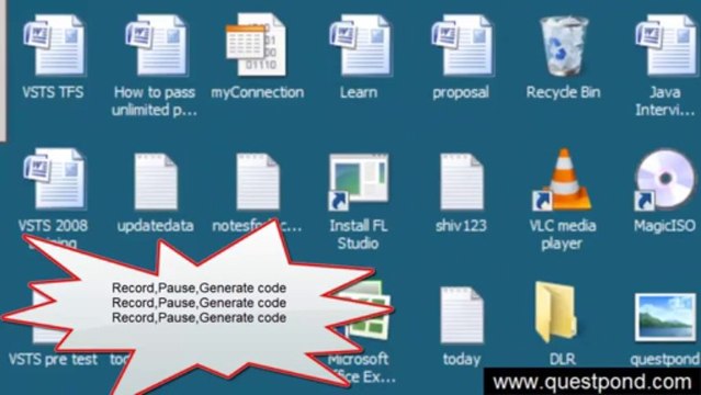 VSTS 2010 _- How to do Automation testing using coded UI test _