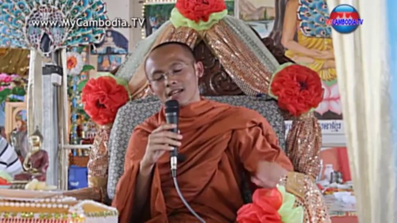 KHMER DHAMMA TALK On Makha Bochea Day with Sar Setha