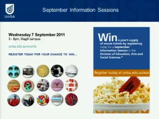 International Relations - Open Day 2011 - University of South Australia