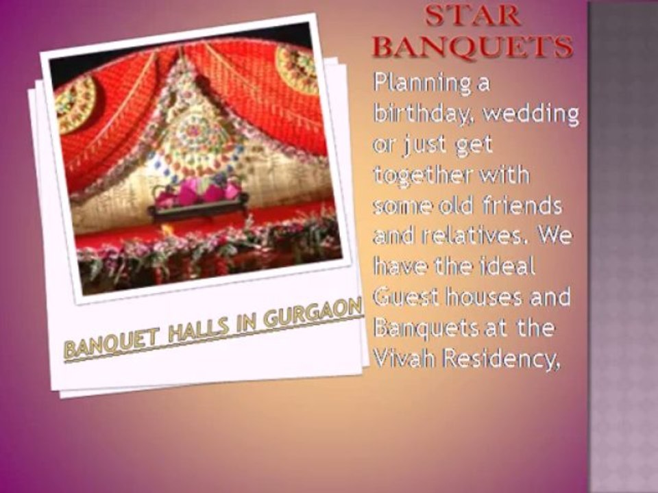 Party Halls in Gurgaon