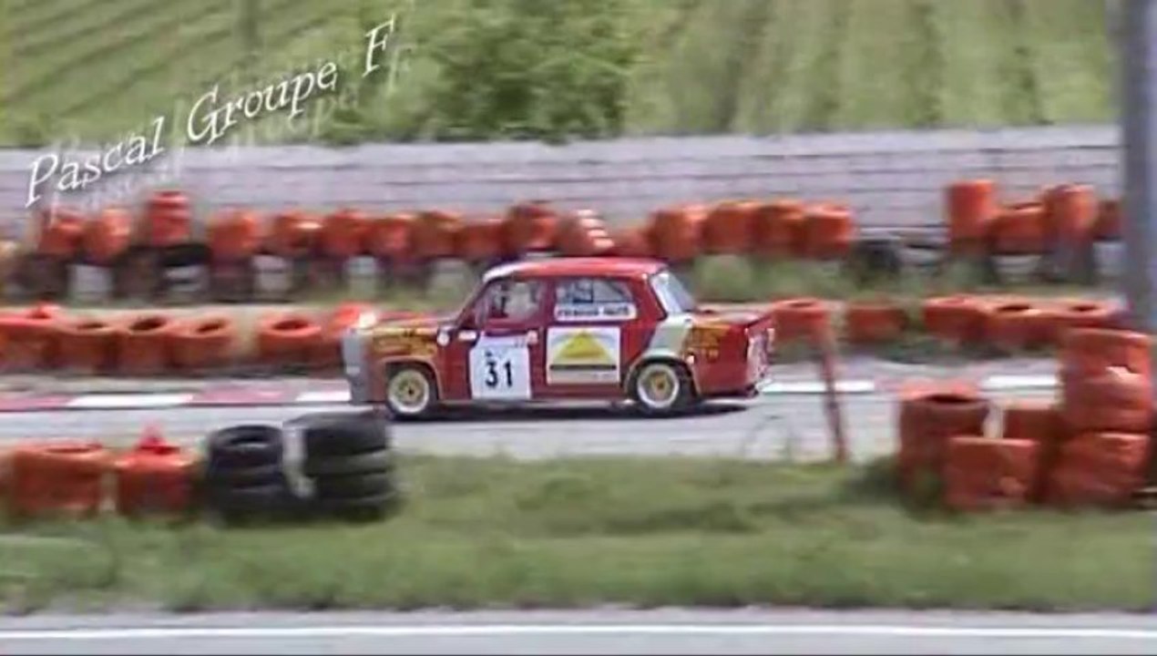 Slalom de Brignoles 02/05/2010 Marongiu/Gallot/Deriemacker Simca Rallye Gr.F