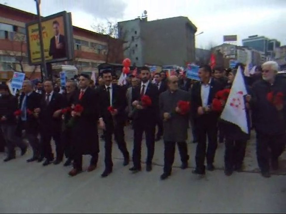 "Saadet Yürüyüşü" başladı!