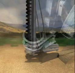 Soilmec SF-70 Continuous Flight Auger [CFA] - Drilling tecnique