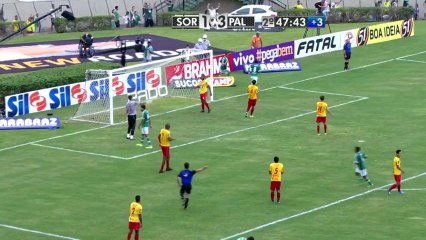 Palmeiras goleia Sorocaba e segue invicto
