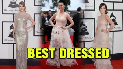 Grammy Awards 2014 BEST DRESSED Stars