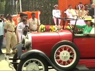 Salman,, Ranbir, Sushmita, Jaquline at Republic day parade