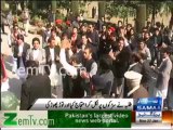 Students Protested against the harrasment of female students in Peshawar University