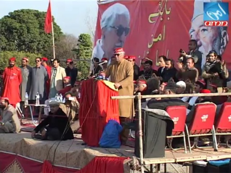 Asfandyar Wali Khan Adress at Wali Bagh Charsadda - 1
