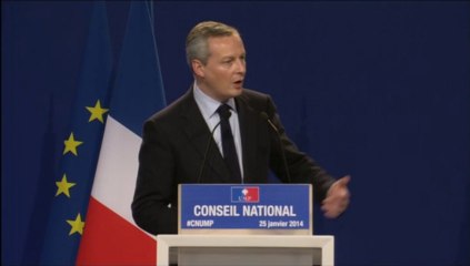 Conseil National - Discours de Bruno Le Maire