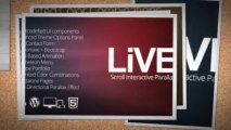 LIVE Wordpress Interactive One Page Parallax Download