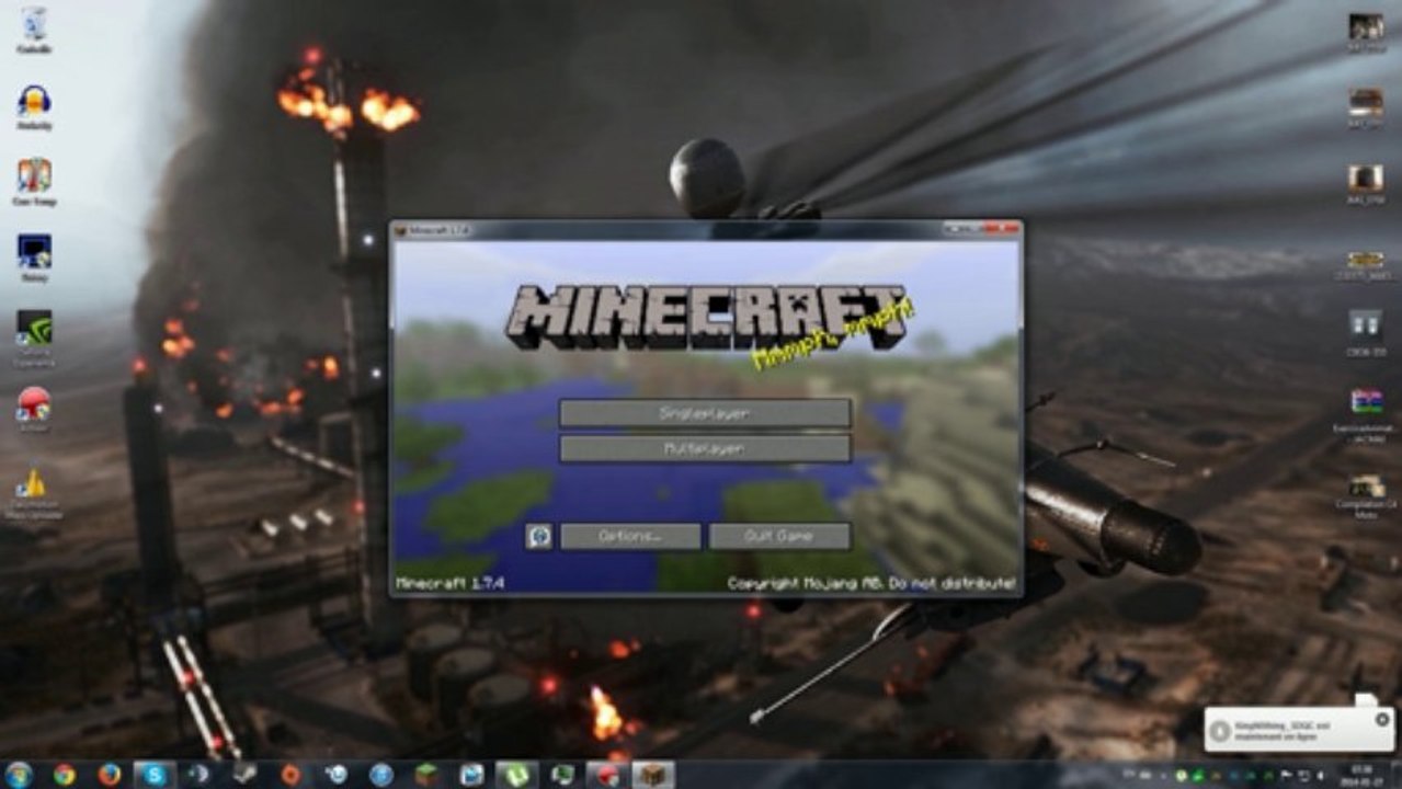 Installer TooManyItem pour Minecraft 1.7.4/1.7.x