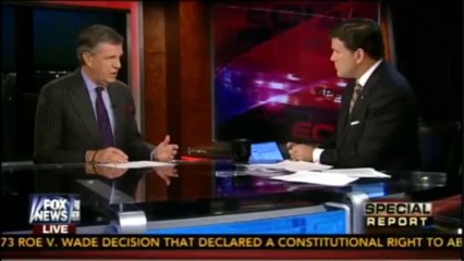 Brit Hume Drops the Hammer on Pro-Choicers