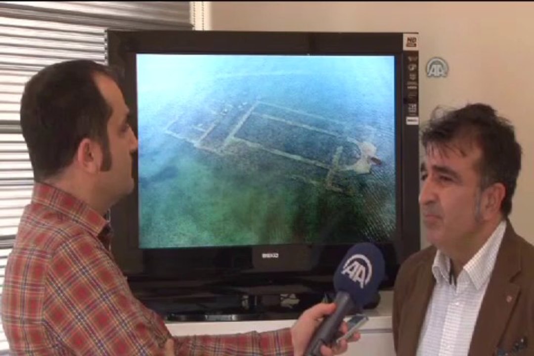 Su altındaki tarihi bazilika ilk kez görüntülendi