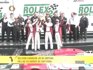 El venezolano Nelson Canache gana las 24 Horas de Daytona