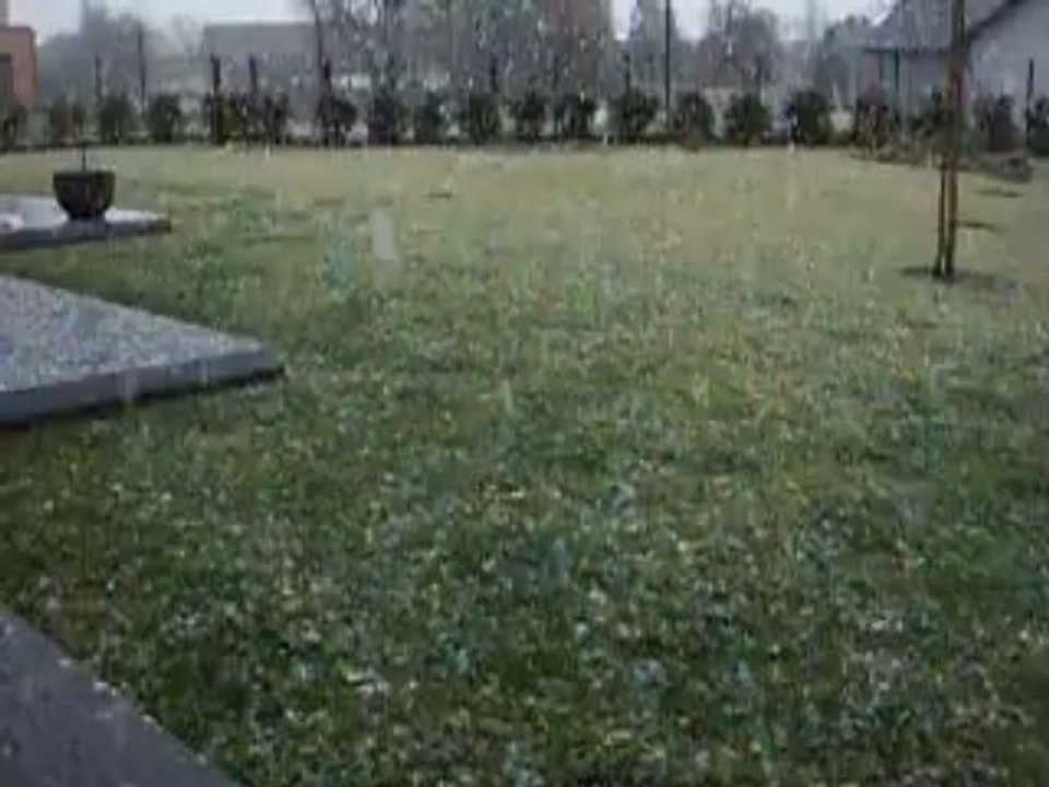 il neige