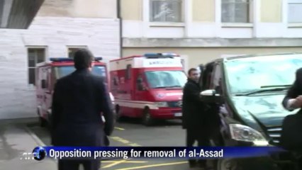 Syrian delegations arrive to discuss transition
