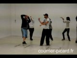 Cours de krump à Montdidier