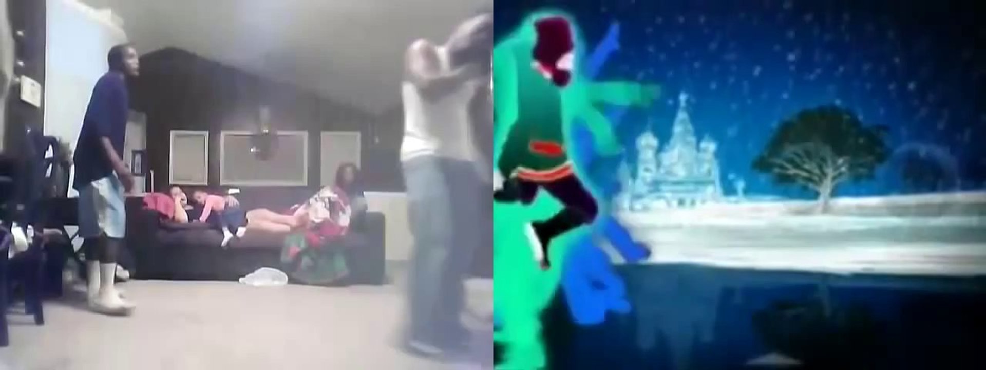 Une superbe performance par 3 amis sur Rasputin de Just Dance 2