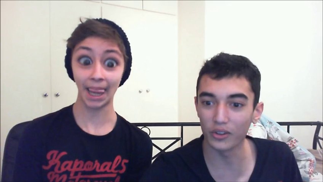 Délires avec mon Pote XD Déformation de nos visages