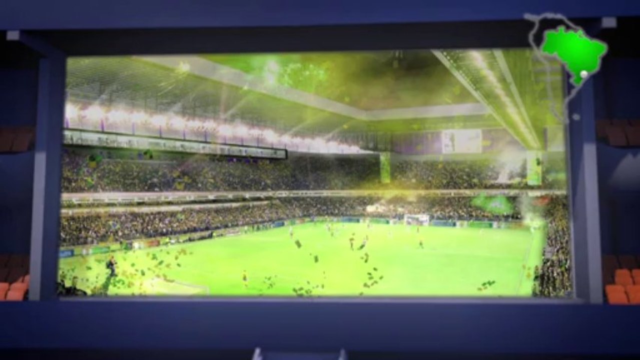 A Arena da Baixada, em Curitiba
