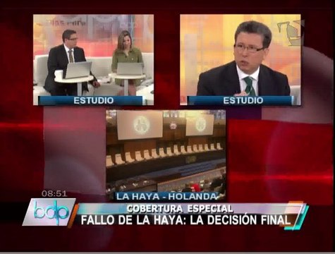 Análisis: Cómo quedará el territorio marítimo tras fallo de La Haya (3/3)