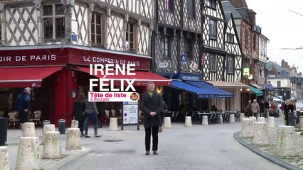 Un jour une ville à Bourges avec Irène Félix