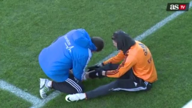 Real Madrid : la frayeur de CR7 à l'entraînement