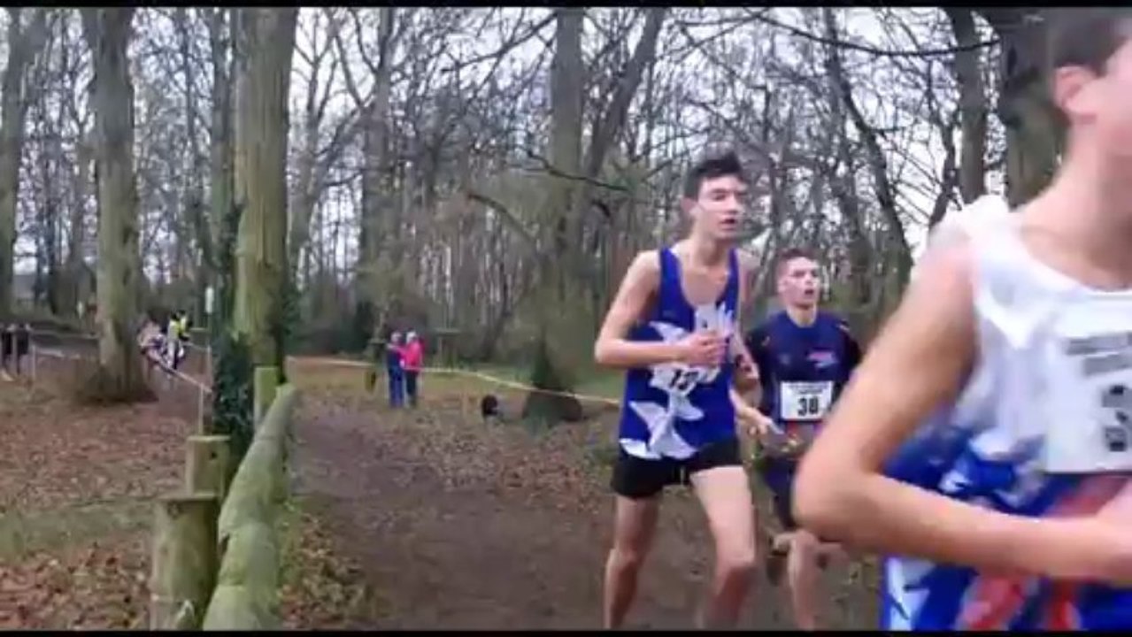 Championnats de Bretagne de Cross 2014 RENNES CADETS  avec MARIO ET SON PETIT VÉLO