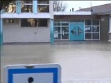 Inondations: crue historique de 4,57 mètres à Grenade-sur-Adour - 27/01