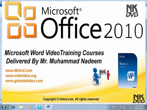 Lesson 4 Cut Copy Past (Microsoft Office Word 2007_2010 Free Tutorial Urdu Hindi Video Training taleem.tv Pakistan Education