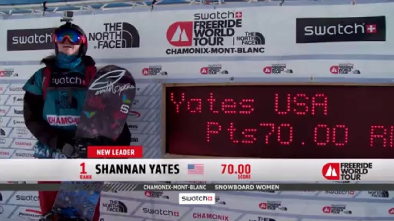 FWT14 - Run of Shannan Yates - Chamonix Mont Blanc