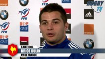 Avant France-Angleterre - Brice Dulin-Yannick Forestier - RBS 6 Nations