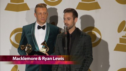 Grammy Awards Backstage: Macklemore And Ryan Lewis